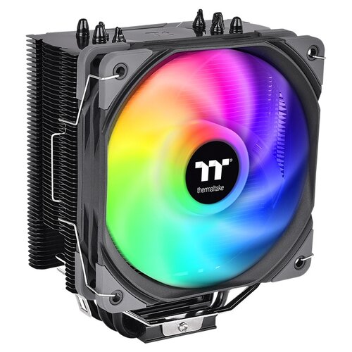 Кулер для процессора Thermaltake UX200 SE, черный/черный/белый/ARGB водяное охлаждение thermaltake toughliquid ultra 280 all in one liquid cooler soc 1700 am5 am4 1151 1200