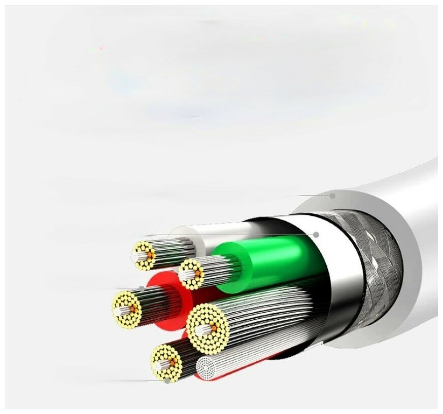Кабель Micro-USB для зарядки и передачи данных - 2м — фото 1