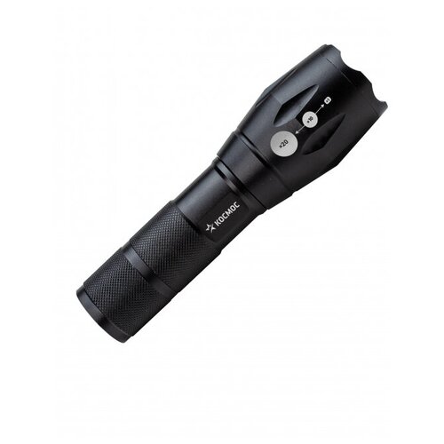 фото Комплект 3 штук, фонарь космос premium 5вт q5 led питание 1х3.7v 18650 li-on kosal_5w