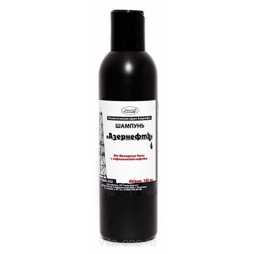 Шампунь от выпадения волос с нафталаном Азернефть 180 мл