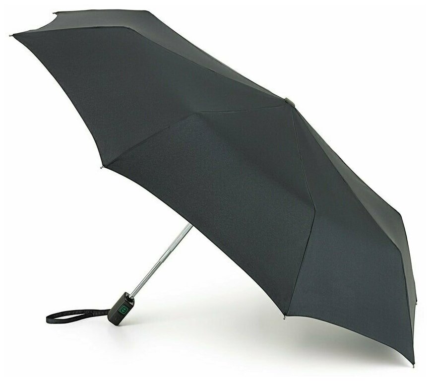 Зонт автомат 3 сложения Fulton OpenClose-17 цвет Чёрный