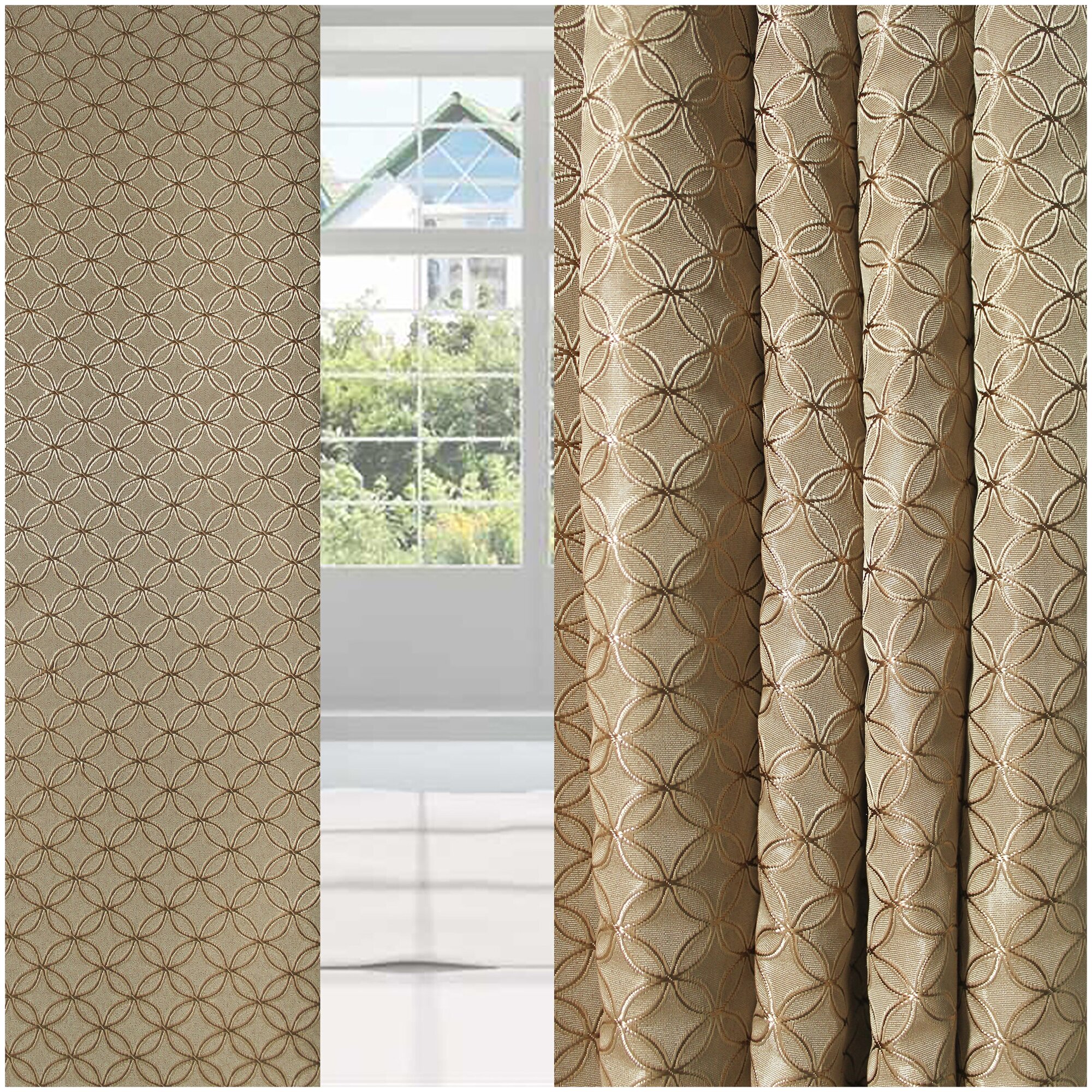 фото Портьерная ткань Жаккард на отрез