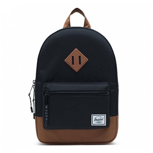 фото Городской рюкзак herschel heritage kids, black/saddle brown