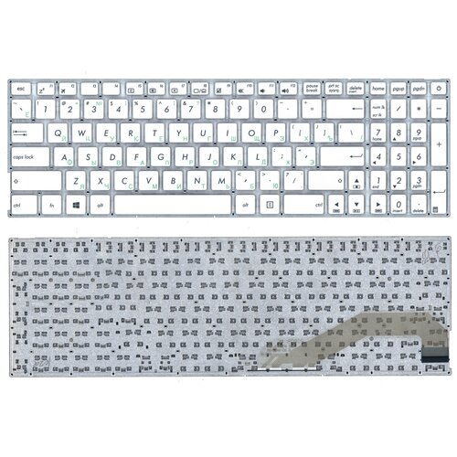 крышка корпуса ноутбука asus x540 a540 d540 f540 r540 k540 серебристая Клавиатура для ноутбука Asus X540 X540L X540LA X540CA X540SA белая