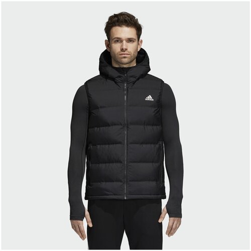 фото Пуховик adidas helionic vest черный xs bq2006