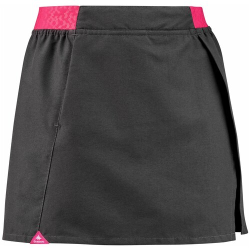 фото Юбка-шорты decathlon размер 10-11, угольный серый/розовый