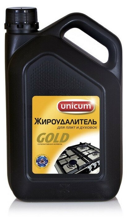 Средство для чистки плит UNICUM Gold 3л - фотография № 1