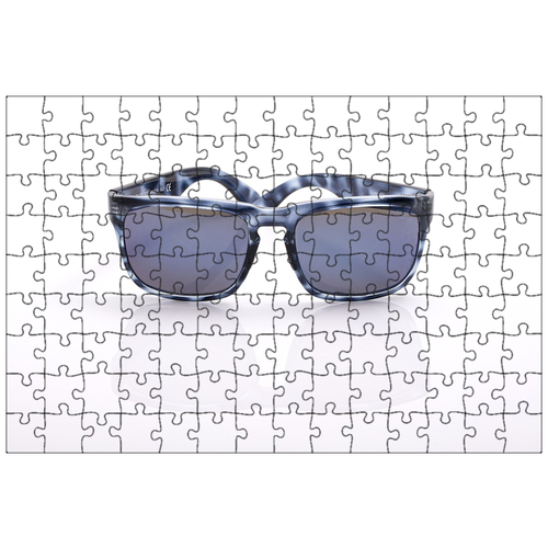фото Магнитный пазл 27x18см."очки, солнечные очки, мода" на холодильник lotsprints