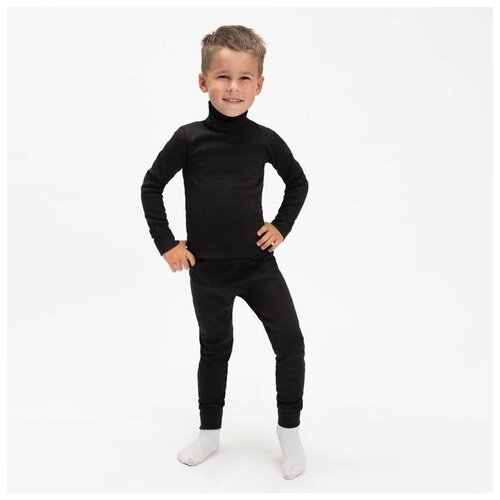 Комплект термобелья TUsi, размер 40/146, черный куртка весенняя для мальчика тайлер рост 146 см цвет чёрный