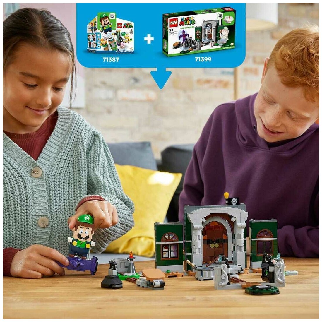 Конструктор LEGO Super Mario 71399 Дополнительный набор Luigis Mansion Вестибюль - фото №13