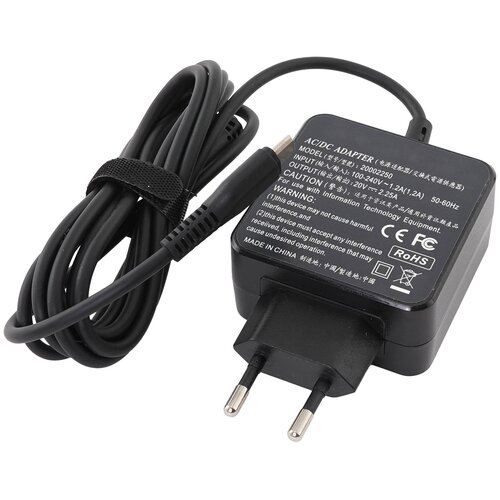 Блок питания для ноутбука Lenovo 20V 2.25A (45W) USB Type-C