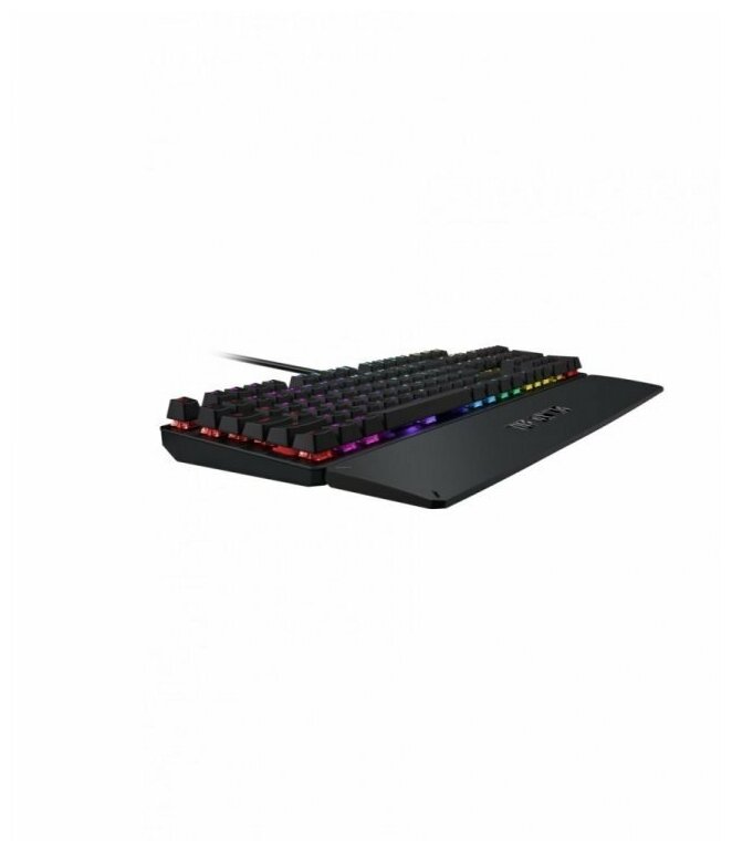 Клавиатура ASUS TUF Gaming K3 90MP01Q0-BKRA00 чёрная Kaihua RED switch подставка под запястья RGB USB