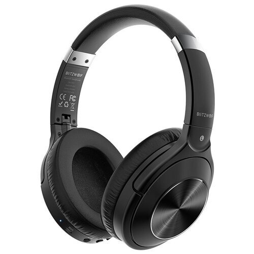 Беспроводные наушники BlitzWolf BW-HP3 Wireless Over-Ear Headphones Noise Canceling Mic Black