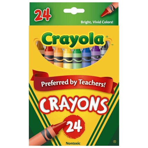 Набор Crayola, пастели разноцветные 24 шт.