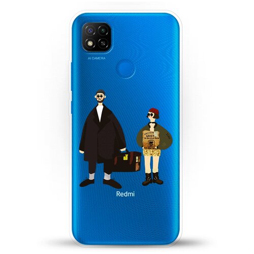 фото Силиконовый чехол матильда и леон на xiaomi redmi 9c andy & paul