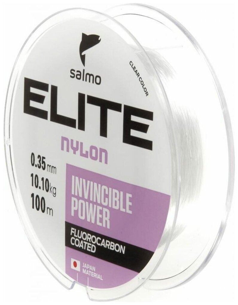 Леска монофильная Salmo Elite "Fluoro Coated Nylon" 100/035