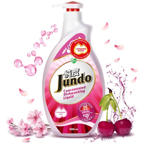 Jundo Гель для мытья посуды Sakura, 1 л.