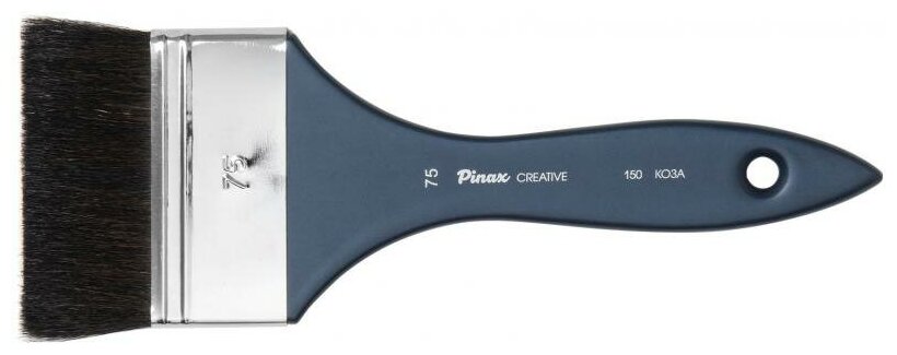 Pinax Кисть "Creative" Коза черная флейц N 75