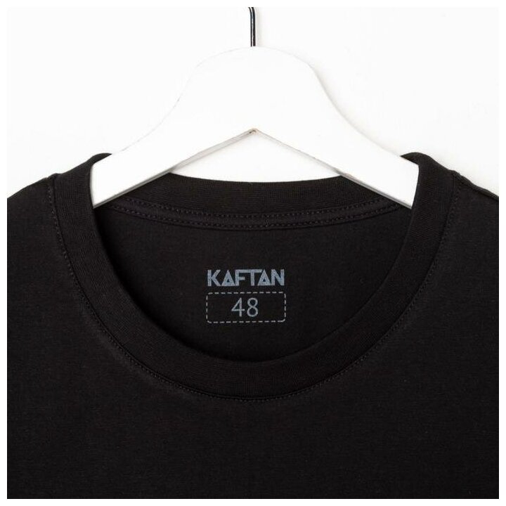 Пижама Kaftan, шорты, футболка, размер 54, серый - фотография № 11