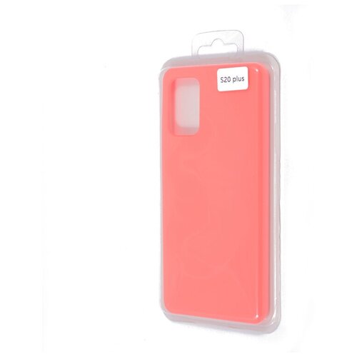 фото Чехол- накладка для samsung g985 s20 plus silicone case nl ярко- розовый (12)