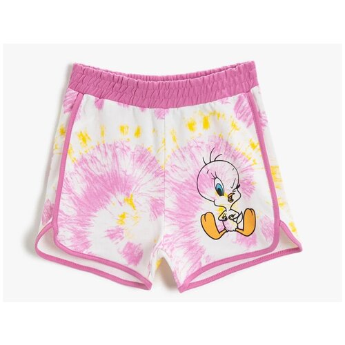 фото Шорты koton girls, 1ykg47479ak, цвет: pink design, размер: 5-6
