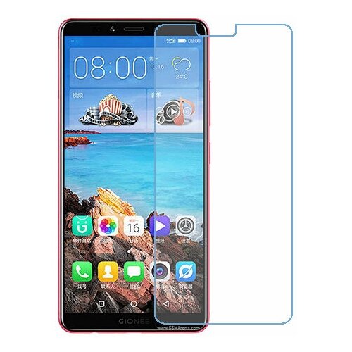 Gionee M7 защитный экран из нано стекла 9H одна штука