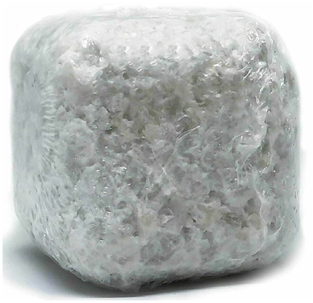 Соляной брикет для бани Доктор Баня морская соль 200 г / соль для бани