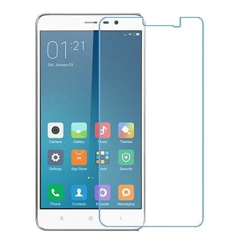 Xiaomi Redmi Note 3 защитный экран из нано стекла 9H одна штука