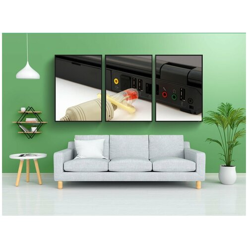 фото Набор модулных постеров для интерьера "широкополосный, жук, насекомое" 60x90 см. в тубусе, без рамки lotsprints