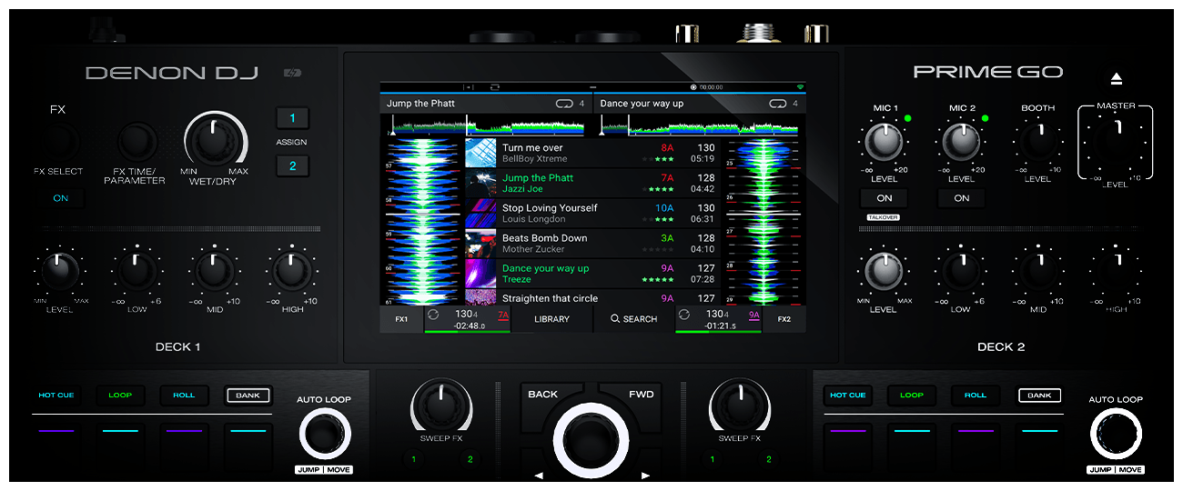 Denon Prime GO DJ система