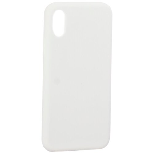 фото Чехол для iphone xs/ x (5.8") силиконовый mitrifon white белый №9