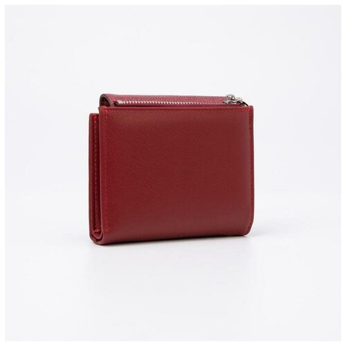 фото Кошелёк женский, отдел на магните, цвет бордовый нет бренда