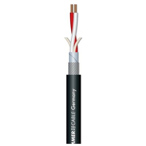 Кабель микрофонный в нарезку Sommer Cable 200-0101F SC-Source MKII Black, 1 м