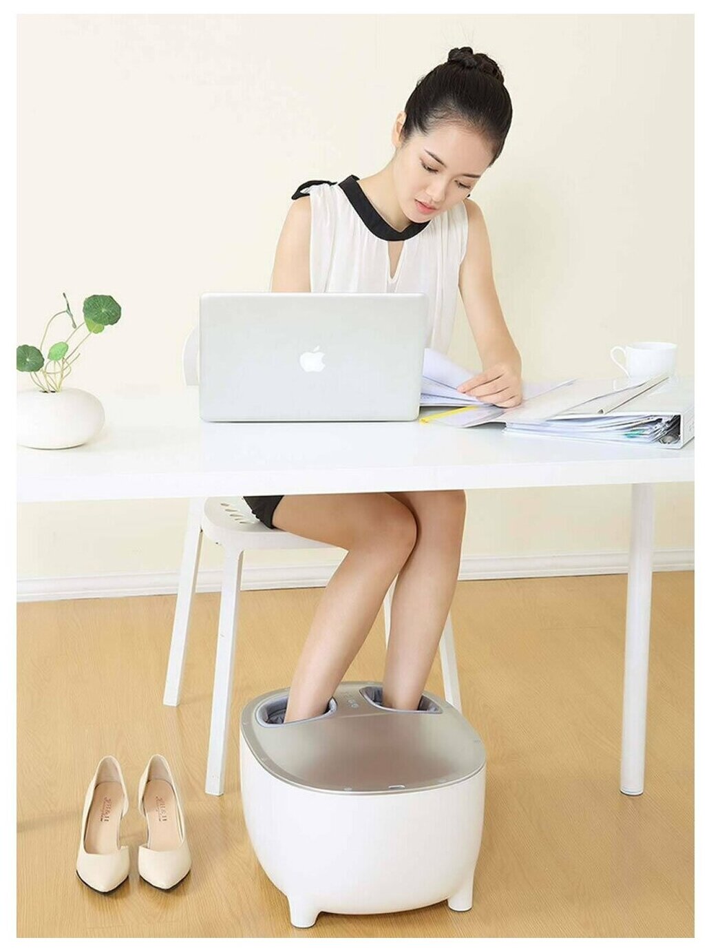 Массажер для ног Momoda Small Stool Foot Massager - SX380 - фотография № 4