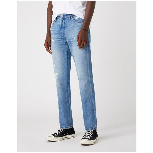 фото Джинсы wrangler greensboro center crease мужчины w15qy1306 30/32