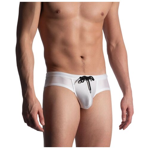 фото Плавки - брифы "m911 - beach cheeky brief white" / manstore / белый / размер s