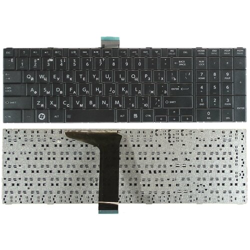 Клавиатура для ноутбука Toshiba Satellite C850 C870 C875 черная клавиатура для ноутбука toshiba c850 l850 p850 l870 черная