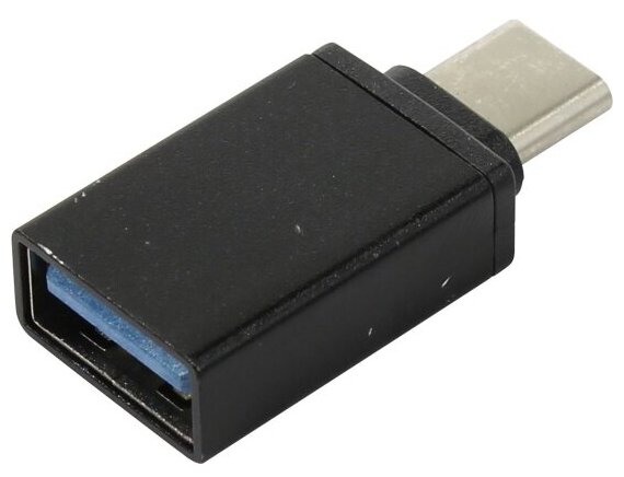 Адаптер Ks-is USB Type C M в USB 3.0 F (KS-296Black)