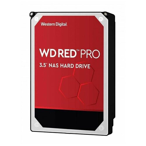 Жесткий диск 12TB SATA 6Gb/s Western Digital WD121KFBX Red Pro 3.5 NAS 7200rpm 256MB жесткий диск 12tb sata 6gb s western digital wd121kfbx red pro 3 5 nas 7200rpm 256mb