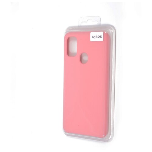 фото Чехол- накладка для samsung m307f m30s silicone case nl розовый (4)