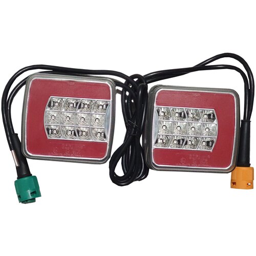 Комплект светодиодных фонарей для прицепа LEDWORKER DF-TRS 004 L+R BAJONET (Правый + Левый)
