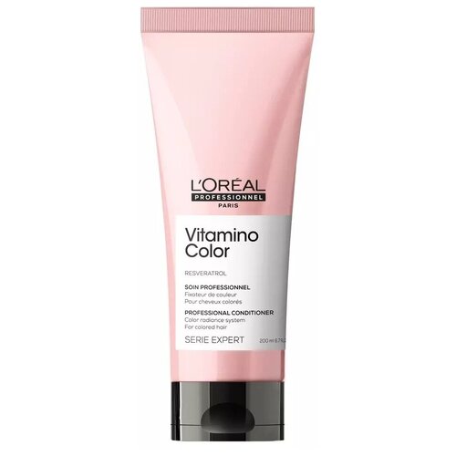 LOreal Professionnel Vitamino Сolor Conditioner - Смываемый уход-фиксатор цвета для окрашенных волос, 200 мл