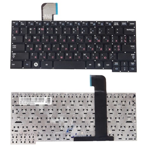 Клавиатура для Samsung NP-N350, NF210, NF310 (BA59-02864C) клавиатура для ноутбука samsung nf210 np nf210 черная с черным топкейсом