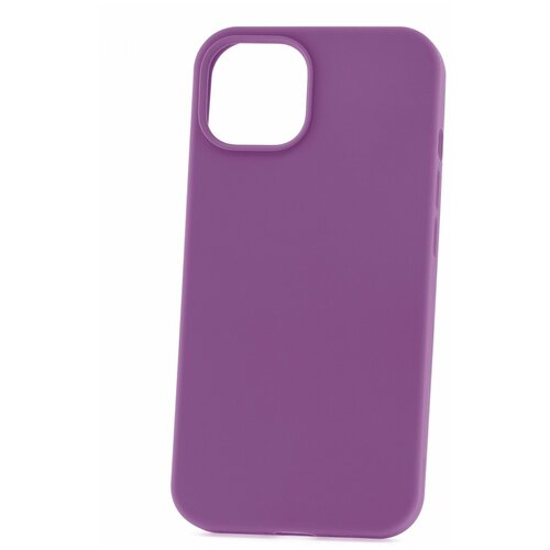 Чехол для iPhone 14 Derbi Soft touch фиолетовый, противоударный силиконовый бампер, пластиковая накладка софт тач, защитный кейс на Айфон