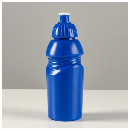 Бутылка для воды велосипедная, 400 мл, с соской, 18 х 6.2 х 6.2 см, жёлтый 4794093