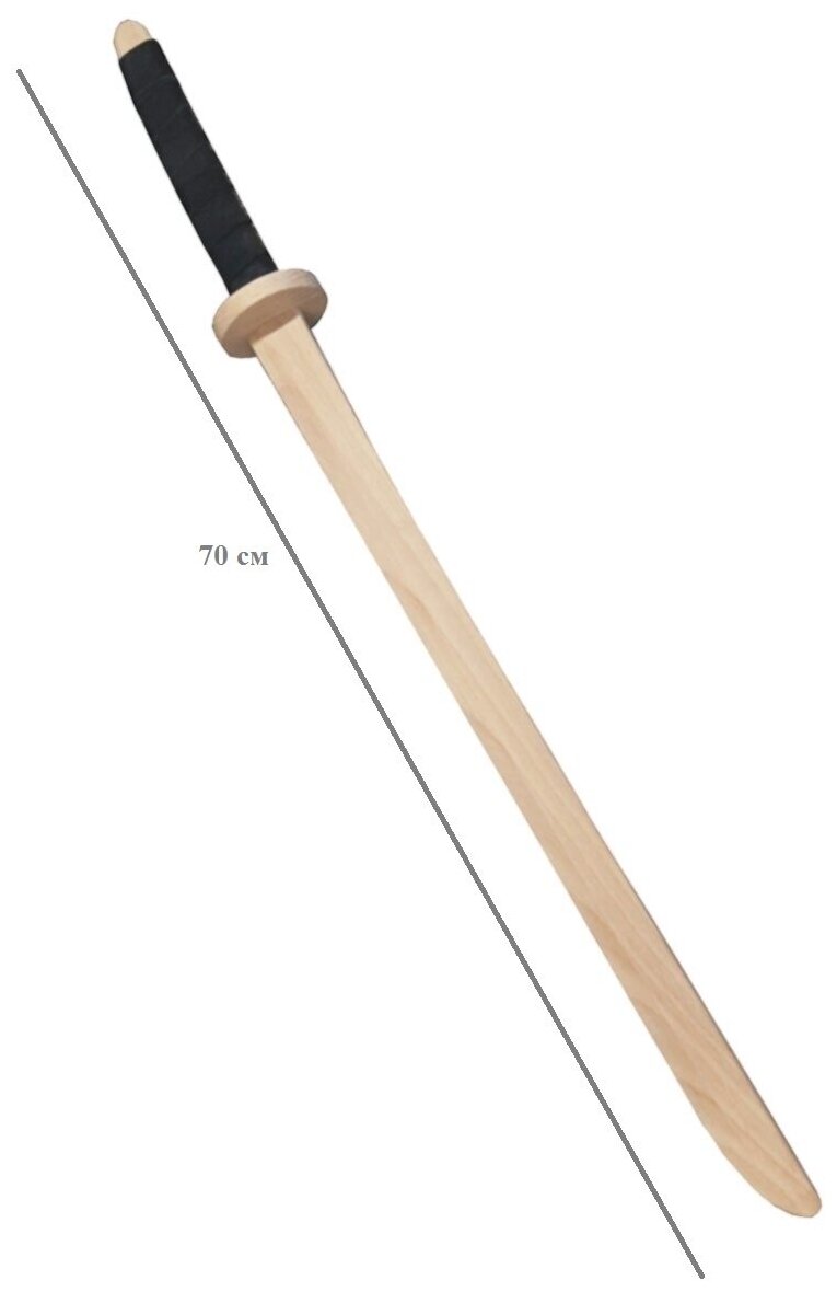 Катана деревянная меч самурая игрушечное оружие