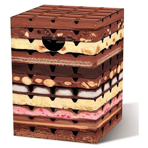 Табурет картонный Chocolate, 32,5х32,5х44 см