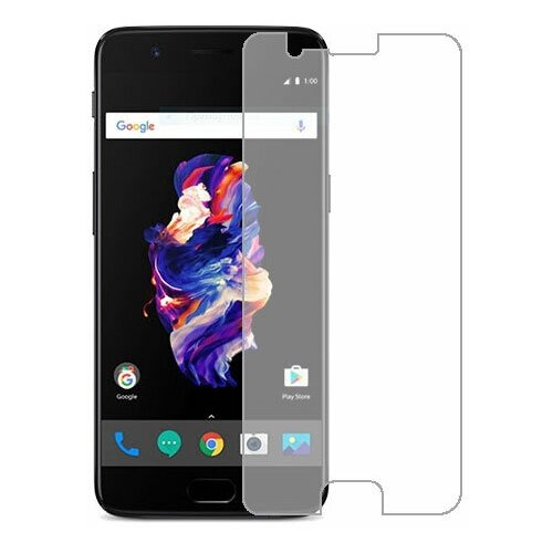 OnePlus 5 защитный экран Гидрогель Прозрачный (Силикон) 1 штука oneplus 9r защитный экран гидрогель прозрачный силикон 1 штука