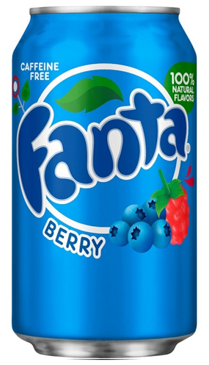 Газированный напиток Fanta Berry, США, 0.355 л, 12 шт. - фотография № 8