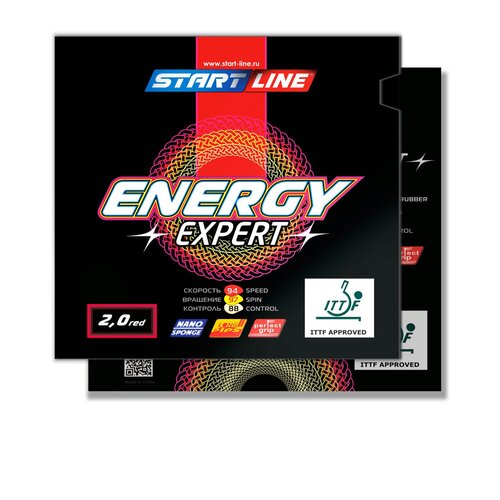 фото Накладки start line energy expert 2.0 (красная)